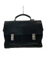 【中古】PRADA◆ブリーフケース/ナイロン/BLK【バッグ】