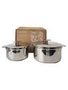 【中古】CRISTEL/スターター1620/鍋/5点セット/WHT【キッチン用品】