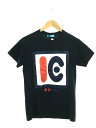 【中古】ICE CREAM◆Tシャツ/S/コットン/BLK//【メンズウェア】
