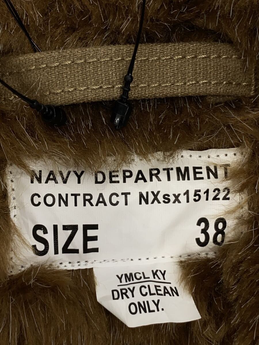 【中古】NAVY DEPARTMENT◆ミリタリージャケット/38/06-6251-5563/ボタンはずれ有り【メンズウェア】