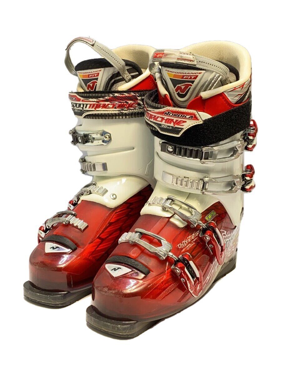 【中古】NORDICA◆スキーブーツ/27cm/RED【スポーツ】