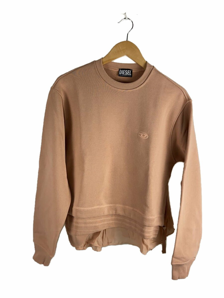 【中古】DIESEL◆スウェット/S/コットン/BEG/無地/A09941-F-ROLLIES-OJMAA【レディースウェア】
