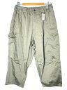 【中古】TIGHTBOOTH PRODUCTION◆STRIPE CROPPED CARGO PANTS/カーゴパンツ/XL/コットン/グレー/ストライプ【メン...