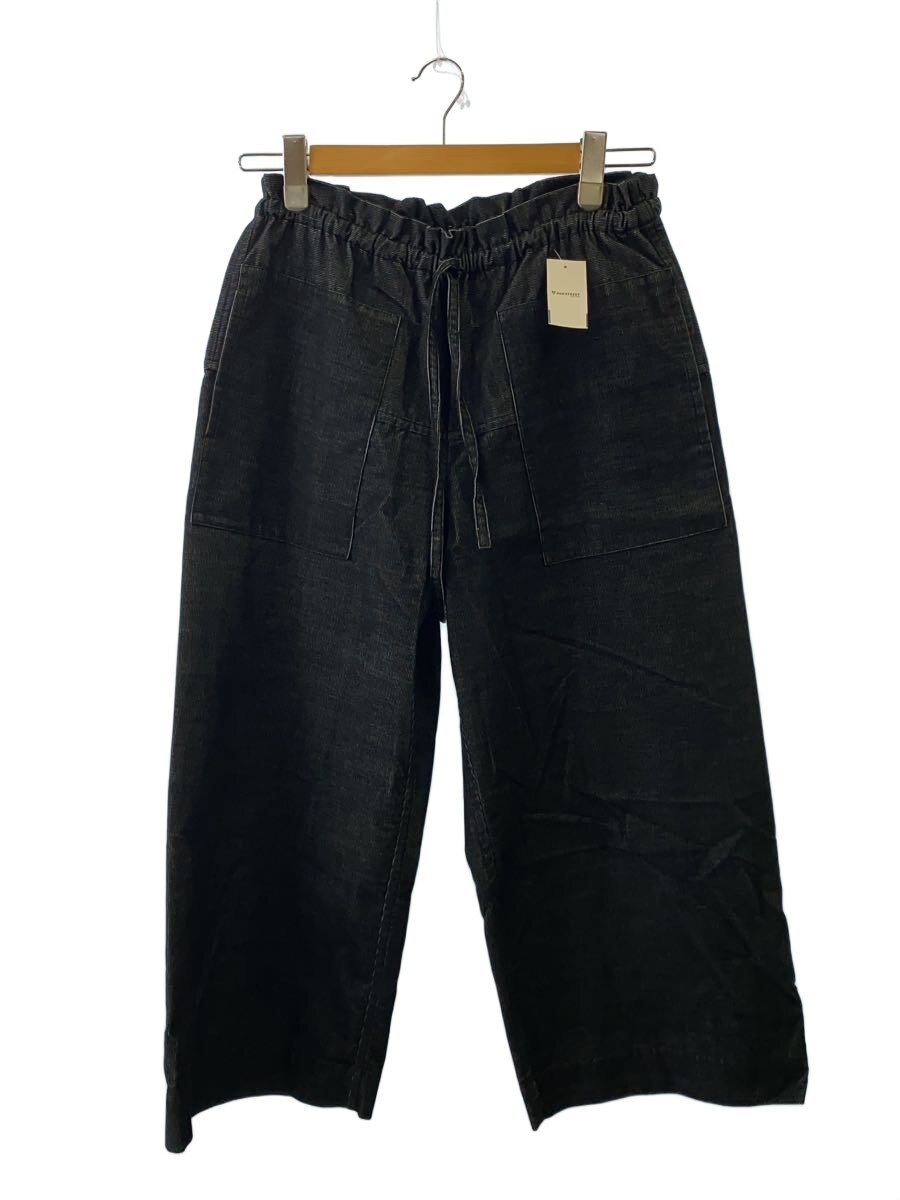 【中古】me ISSEY MIYAKE◆ワイドパンツ/--/コットン/GRY/無地/MI24FF571【レディースウェア】