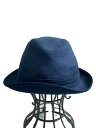 【中古】Borsalino◆ハット/--/ポリエステル/NVY/メンズ【服飾雑貨他】(4)