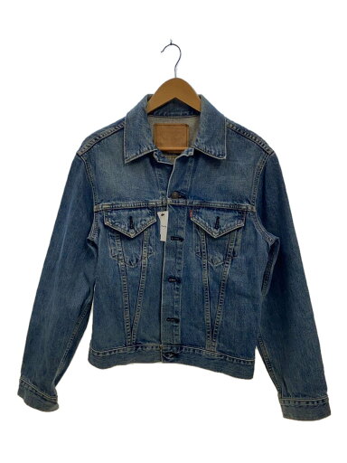 【中古】Levi’s◆90s/日本製/3rd復刻/Gジャン/40/コットン/IDG/無地/71557-02【メンズウェア】 【中古】Levi’s◆90s/日本製/3rd復刻/Gジャン/40/コットン/IDG/無地/71557-02【メンズウェア】