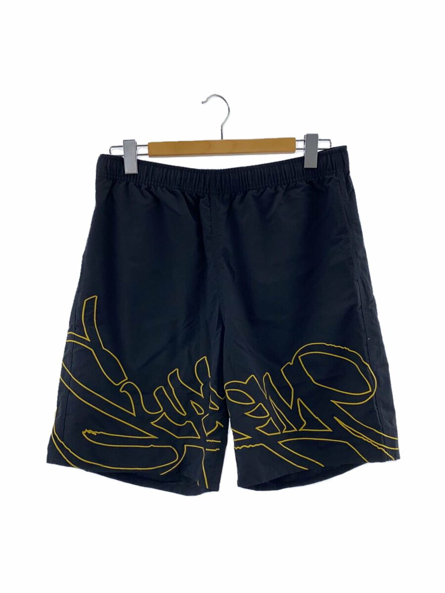 【中古】Supreme◆24SS/Tag Water Short/ショートパンツ/M/ナイロン/BLK//【メンズウェア】