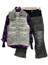 【中古】AIRJUST/スノボウェアー/M/SLV/メンズ/セットアップ【スポーツ】