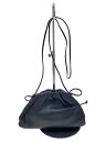 【中古】BOTTEGA VENETA◆ショルダーバッグ/レザー/BLK/ミニ ザ ポーチ【バッグ】(4)