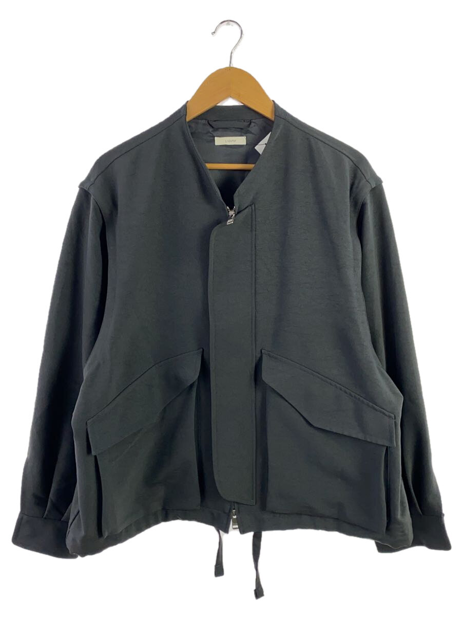 【中古】LIDNM◆ブルゾン/S/--/GRY/無地/lm21aw04353-07-01【メンズウェア】