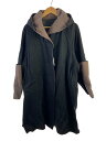 【中古】Y’s◆コート/--/コットン/BLK/無地【メンズウェア】(4)