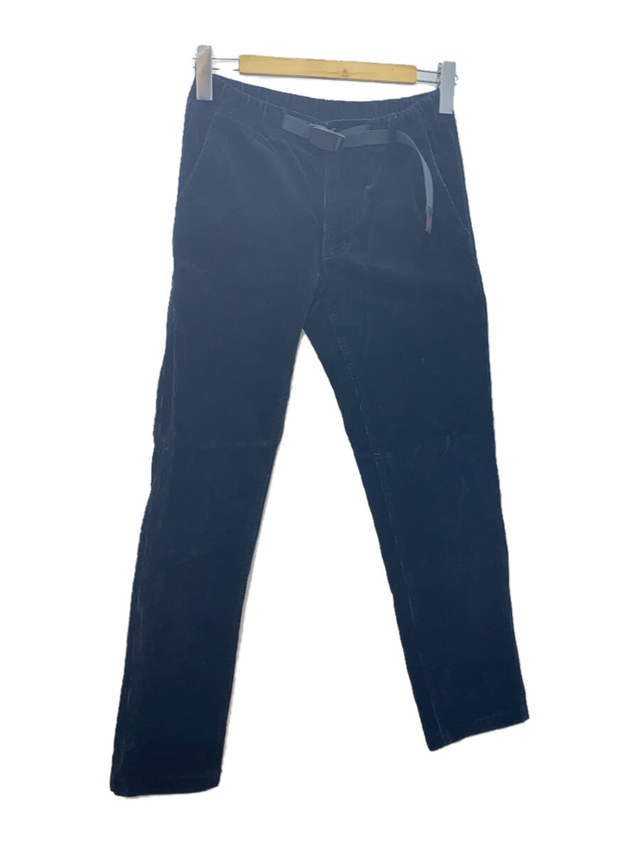 【中古】GRAMICCI◆ストレートパンツ/M/コットン/BLK/ブラック/無地/GLP-20F022【メンズウェア】