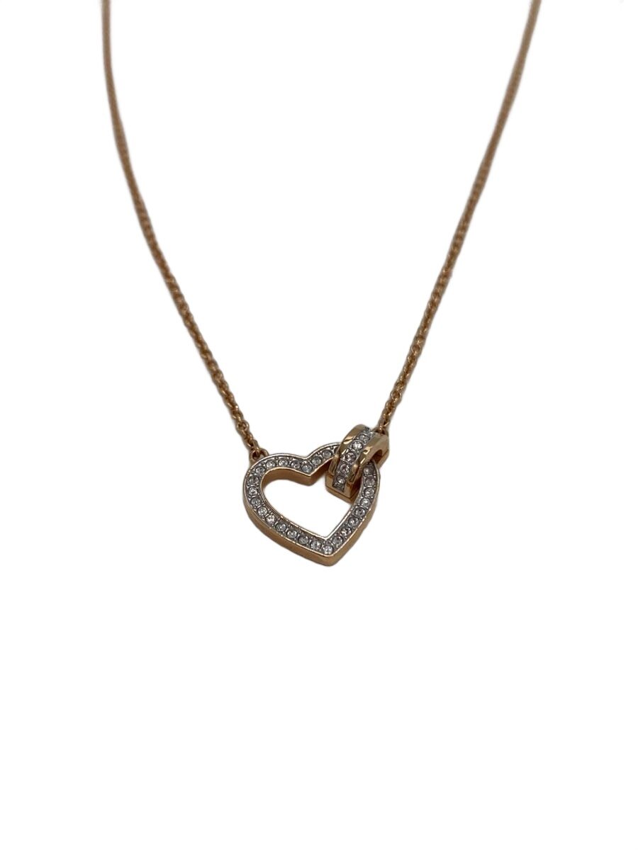 【中古】Swarovski◆ネックレス/ハートモチーフ/--/トップ有/レディース【服飾雑貨他】