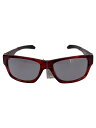 【中古】OAKLEY◆サングラス/ウェリントン/プラスチック/RED/...(4)