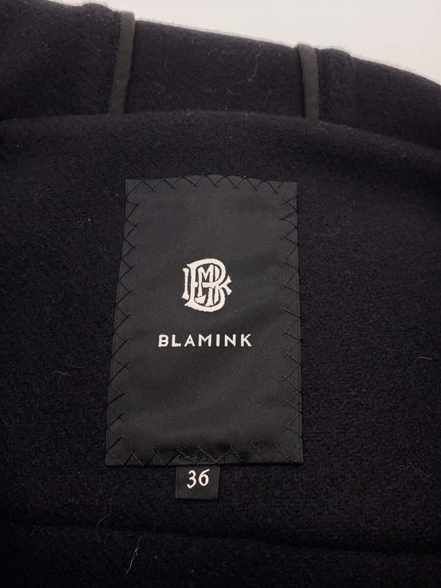 2nd STREET 楽天市場店の【中古】BLAMINK◆W MELTON DUFFLE COAT/ダッフルコート/36/ウール/BLK/7925-299-0073【レディースウェア】｜アングル3