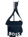 【中古】HUGO BOSS◆ショルダーバッグ/--/NVY/無地【バッグ】