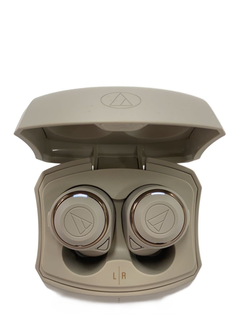 【中古】audio-technica◆イヤホン・ヘッドホン SOLID BASS ATH-CKS50TW BG//【家電・ビジュアル・オーディオ】