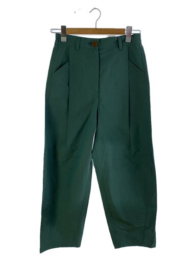 【中古】Vivienne Westwood RED LABEL◆オーブ刺?クロップドパンツ/00/コットン/GRN/無地/16-12-741021//【レディースウェア】 【中古】Vivienne Westwood RED LABEL◆オーブ刺?クロップドパンツ/00/コットン/GRN/無地/16-12-741021//【レディースウェア】
