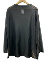 【中古】AMERI◆長袖カットソー/FREE/レーヨン/BLK/UND SPARKLY LAYERED TOP【レディースウェア】