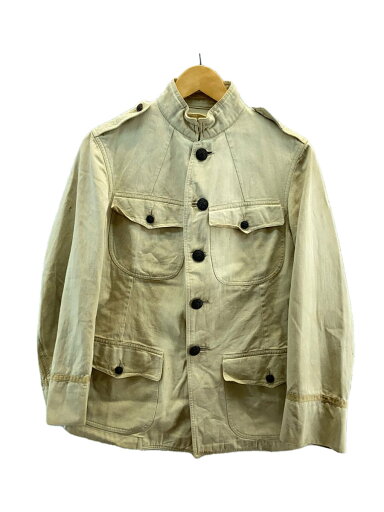 【中古】US.ARMY◆1910年代頃/M-1912/オフィサージャケット/ジャケット/コットン/CRM【メンズウェア】 【中古】US.ARMY◆1910年代頃/M-1912/オフィサージャケット/ジャケット/コットン/CRM【メンズウェア】