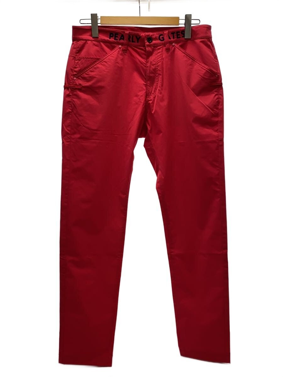 【中古】PEARLY GATES◆スポーツウェアー/5/RED/ゴルフ【スポーツ】