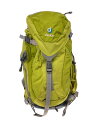 【中古】deuter◆リュック/--/GRN/無地【バッグ】