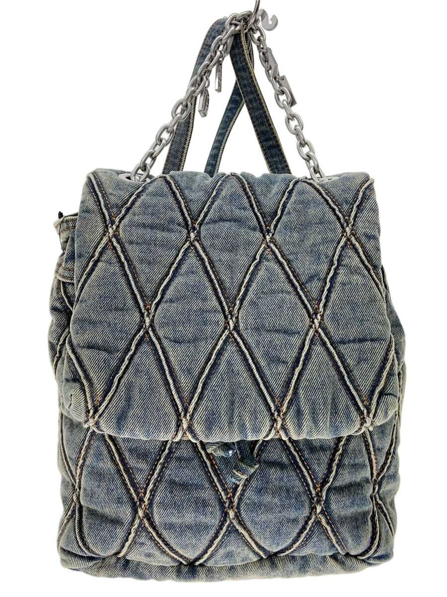 【中古】DIESEL◆リュック/コットン/IDG【バッグ】(4.0)