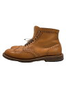 【中古】Alden◆ブーツ/US7.5/CML/レザー/4462H【シューズ】