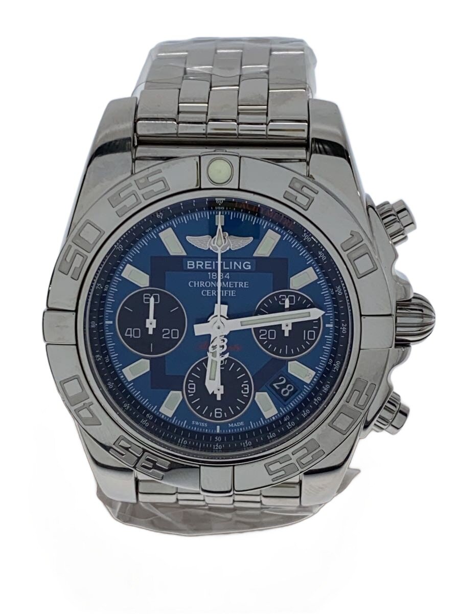 【中古】BREITLING◆クロノマット41/自動巻腕時計[仕入]/アナログ/ステンレス/A014C30PA(AB0140)【服飾雑貨他】