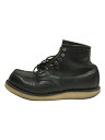 【中古】RED WING◆ブーツ/--/ブラック/9070【シューズ】