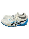 【中古】ASICS◆陸上スパイク/EFFORT/WHT/1091A014【スポーツ】