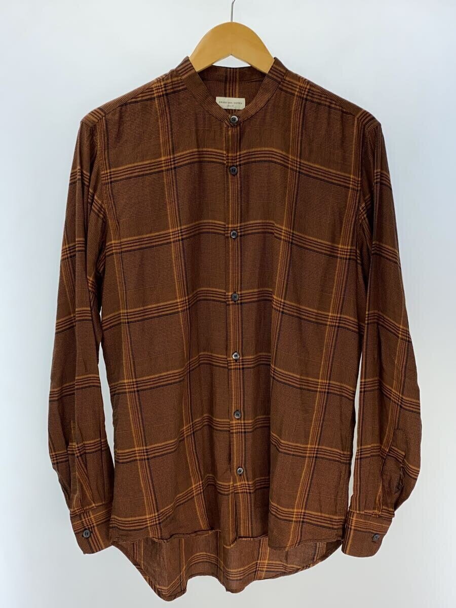 DRIES VAN NOTEN カジュアルシャツ 茶 2007725M0088 楽天市場】dries van noten(カラーブラウン)(カジュアル