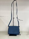 【中古】TORY BURCH◆ショルダーバッグ/--/BLU/無地/10000689/擦れ有り/【バッグ】