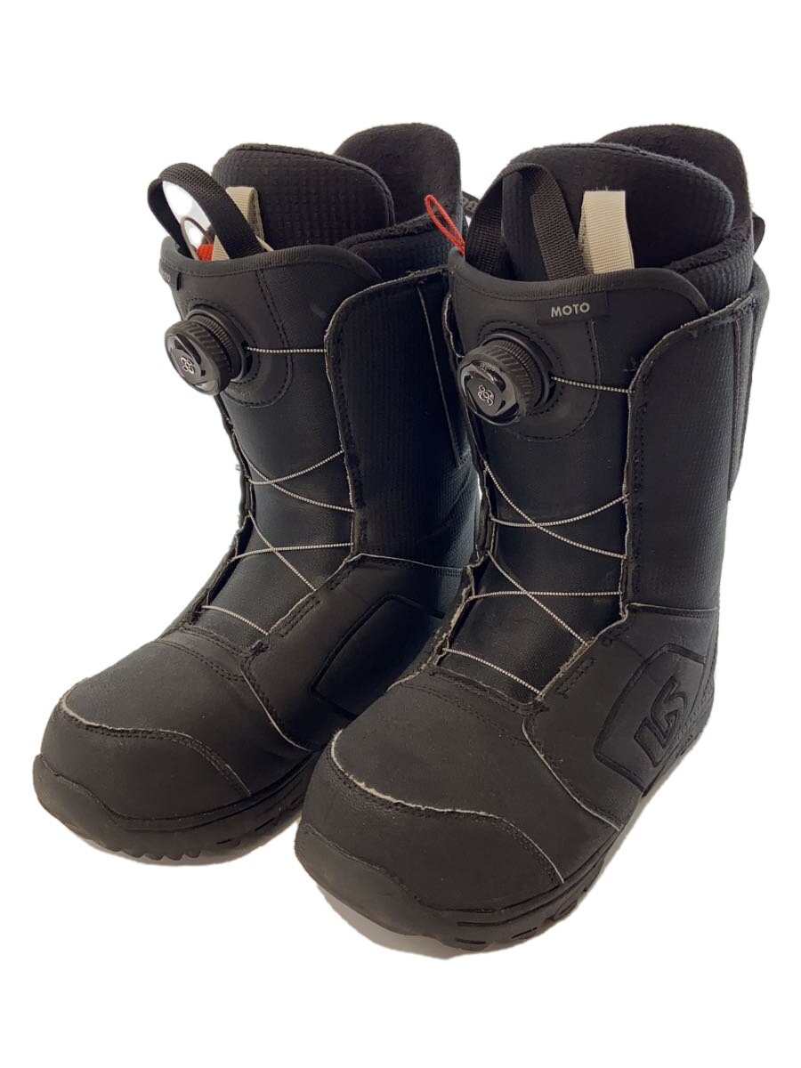【中古】BURTON◆スノーボードブーツ/27cm/BOA/BLK/13176103/MOTO BOA【スポーツ】