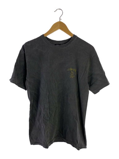 【中古】STUSSY◆Tシャツ/M/コットン/GRY【メンズウェア】 【中古】STUSSY◆Tシャツ/M/コットン/GRY【メンズウェア】