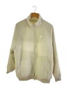 【中古】NIKE◆フリースジャケット/XL/ポリエステル/クリーム/BQ6546-070【メンズウェア】
