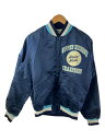 【中古】POWERS Mfg.Co./スタジャン/M/ナイロン/NVY/プリント【メンズウェア】