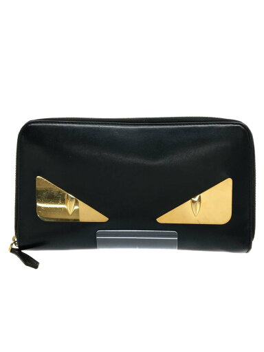 【中古】FENDI◆FENDI フェンディ 長財布/レザー/BLK/メンズ/7M0275/バグズアイ/トラベルケース//【服飾雑貨他】 【中古】FENDI◆FENDI フェンディ 長財布/レザー/BLK/メンズ/7M0275/バグズアイ/トラベルケース//【服飾雑貨他】