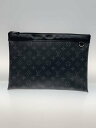 【中古】LOUIS VUITTON◆ポシェット・アポロ_モノグラム・エクリプス_BLK/PVC/BLK/総柄【バッグ】(4)