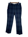 【中古】NIKE◆ボトム/31/ポリエステル/GRY/チェック/523565-010【レディースウェア】