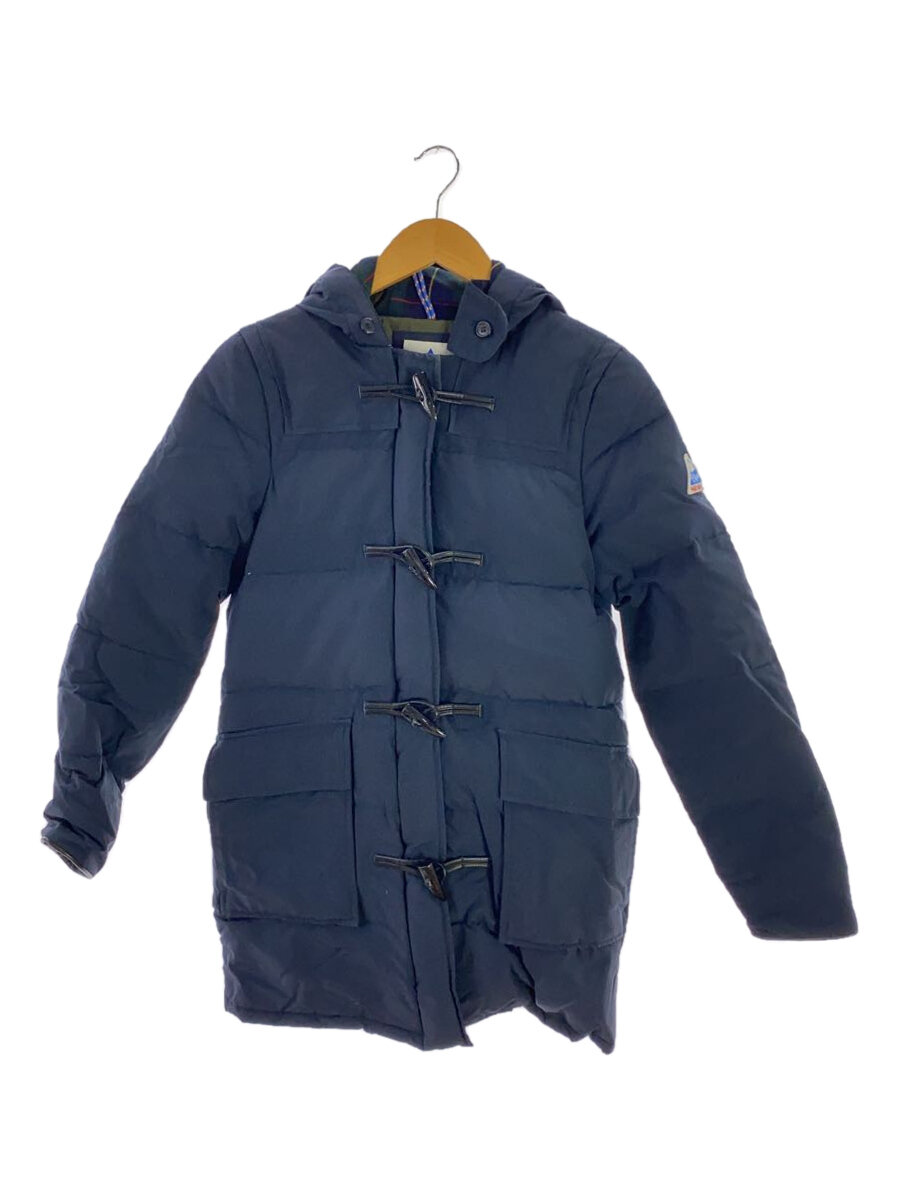 【中古】Cape Heights◆ダッフルコート型/ダブルネーム/ロングダウンジャケット/XS/ナイロン/NVY/無地【レディースウェア】