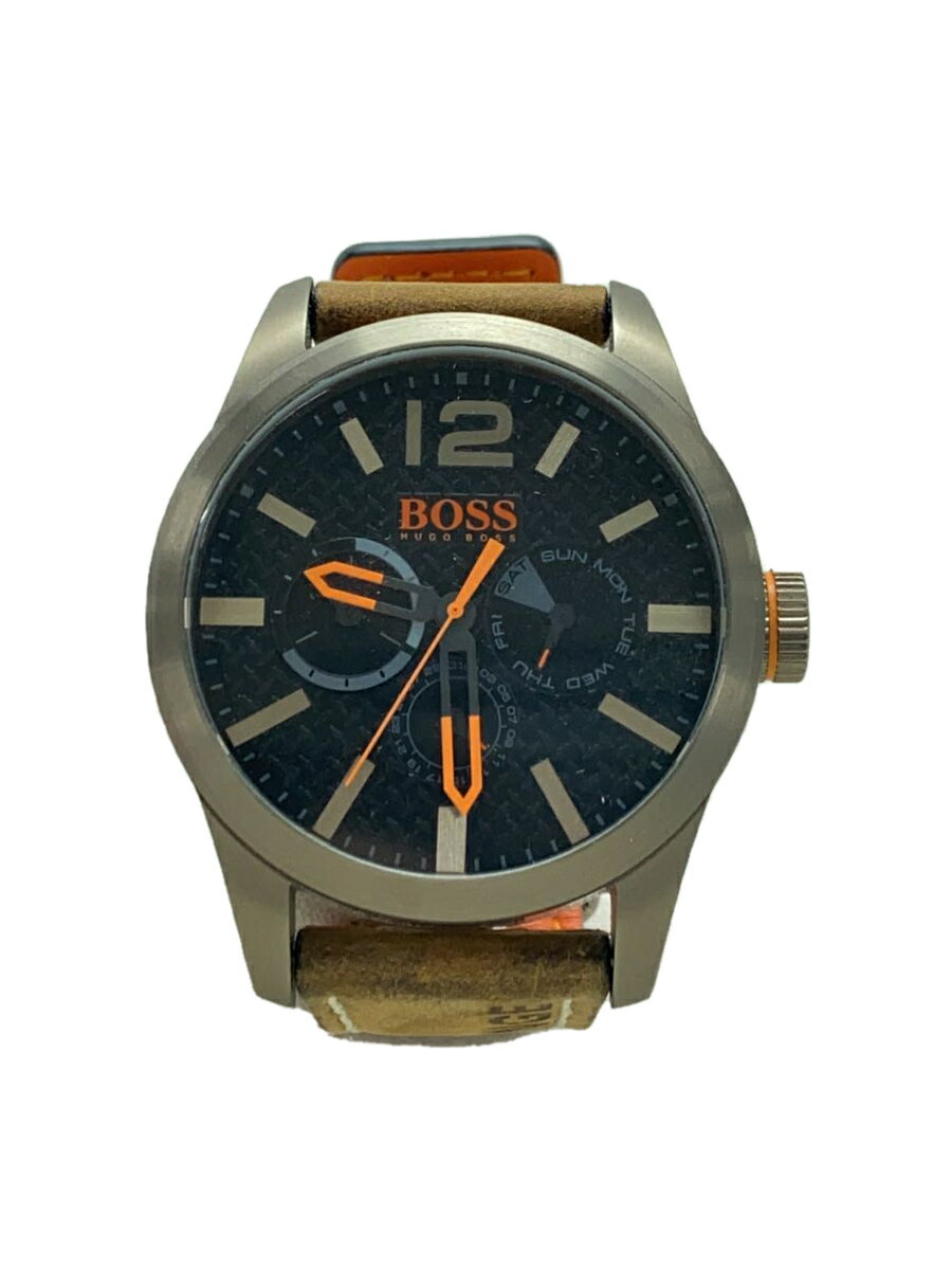 【中古】HUGO BOSS◆腕時計/アナログ/