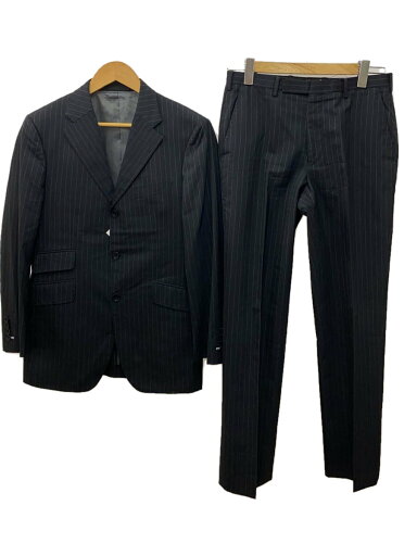 【中古】BURBERRY BLACK LABEL◆セットアップ/38R/ウール/BLK/BMD22-809-29【メンズウェア】 【中古】BURBERRY BLACK LABEL◆セットアップ/38R/ウール/BLK/BMD22-809-29【メンズウェア】