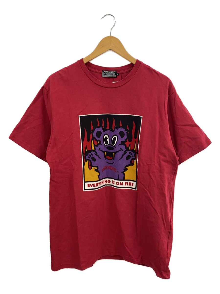 ヒステリックグラマー　tシャツ 現行　ヒスガール　ボックスシルエット　赤　古着 楽天市場】HYSTERIC GLAMOUR ヒステリックグラマー（カラーレッド）（T