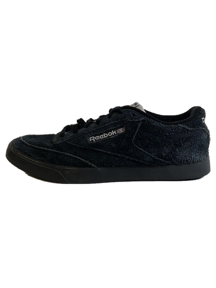 【中古】Reebok◆ローカットスニーカー/28.5cm/BLK/スウェード/使用感有【シューズ】