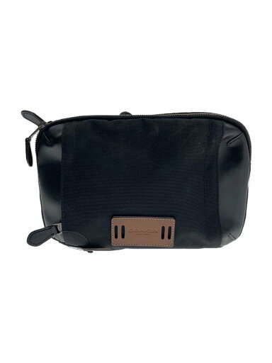 【中古】COACH◆バッグ/--/BLK/無地/F37813/Graham Utility Pack In Cordura【バッグ】 【中古】COACH◆バッグ/--/BLK/無地/F37813/Graham Utility Pack In Cordura【バッグ】