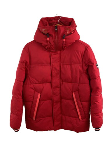 【中古】TOMMY HILFIGER◆中綿ジャケット/S/ポリエステル/RED/6800378929【メンズウェア】 【中古】TOMMY HILFIGER◆中綿ジャケット/S/ポリエステル/RED/6800378929【メンズウェア】