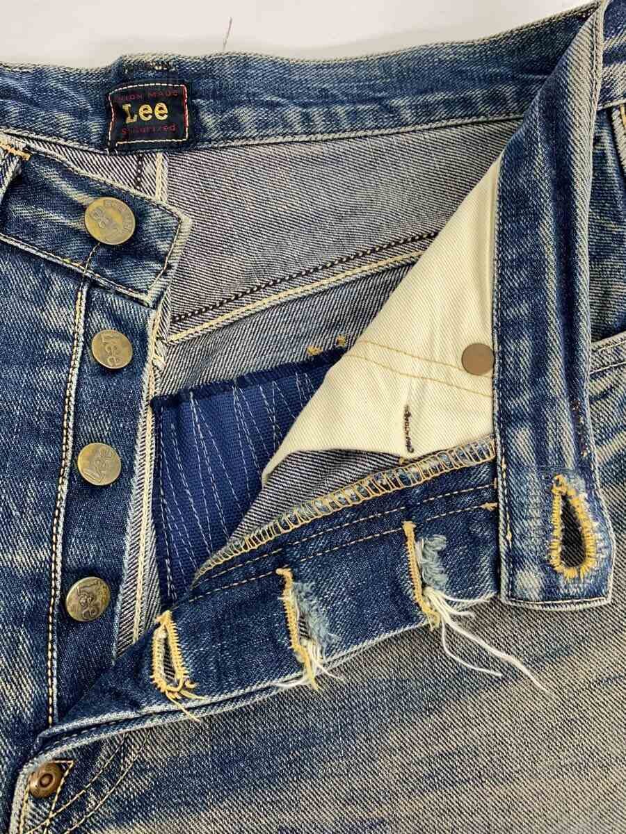 【中古】Lee◆×THE REAL McCOY’S/センター赤タグ/復刻/リペア/デニム/IDG/7210757【メンズウェア】