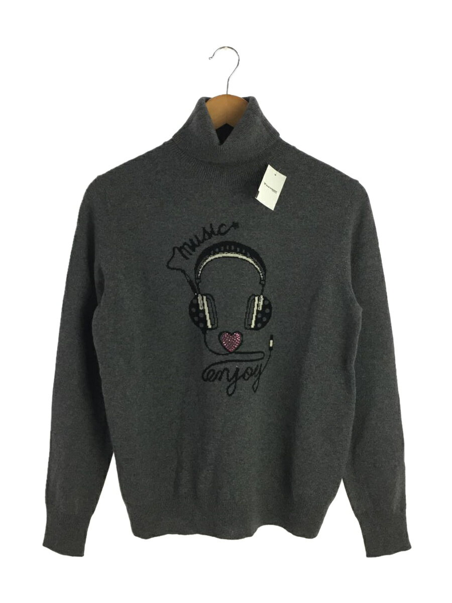 【中古】Kesora/Enjoy Music Eco Cashmere Knit Pullover/セーター/FREE/カシミア【レディースウェア】