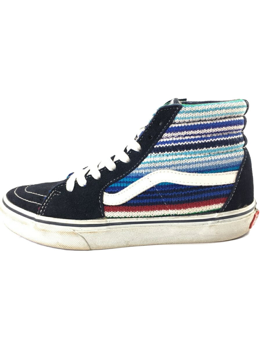 【中古】VANS◆ハイカットスニーカー/24cm/NVY/V38CL ENC【シューズ】